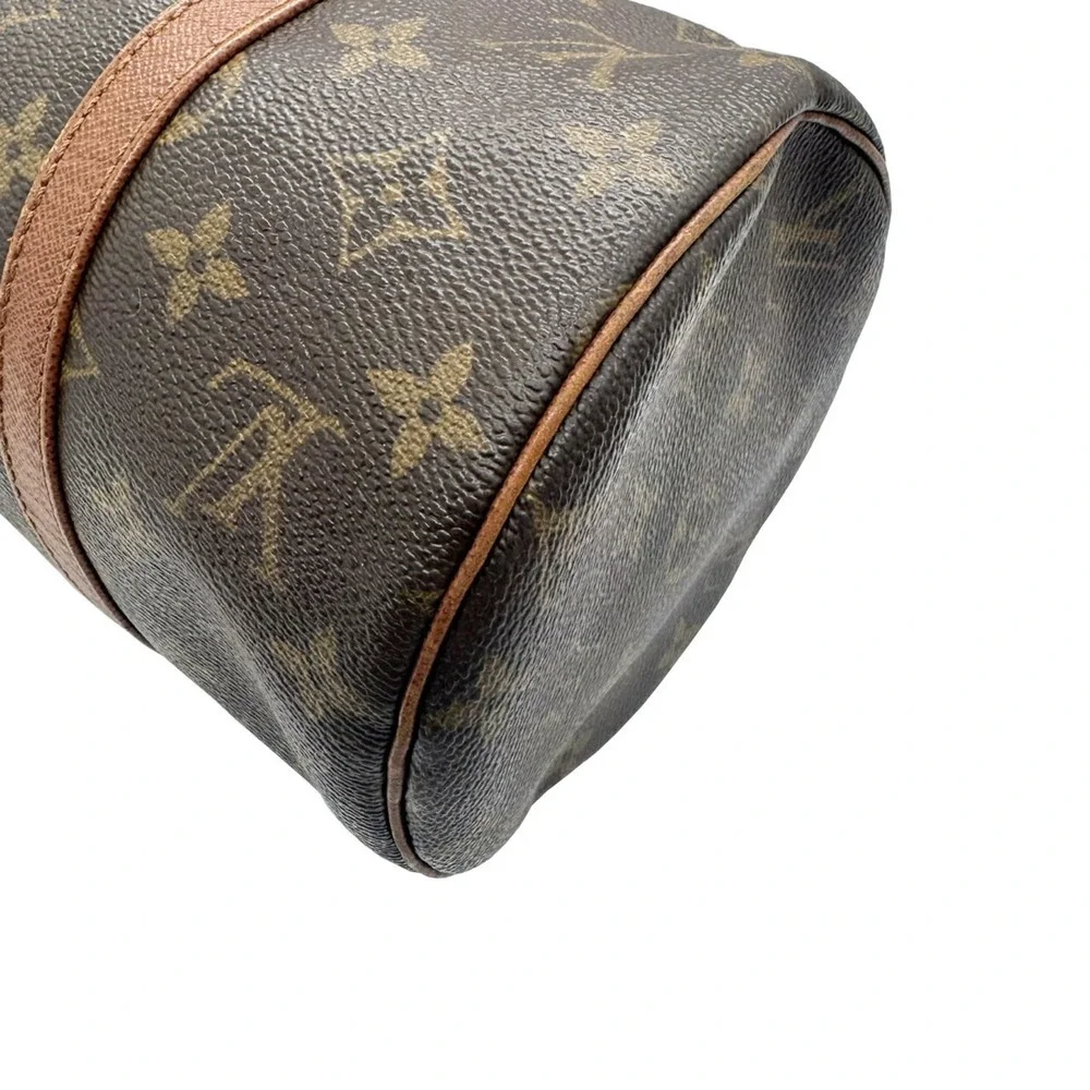 LOUIS VUITTON Authentic Brown Monogram Papillon 30 Pouch - Picture 8 of 16